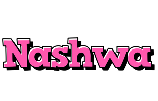 Nashwa girlish logo