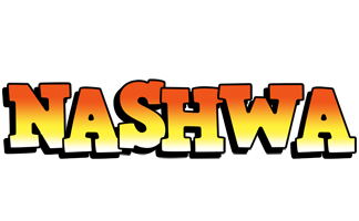 Nashwa sunset logo