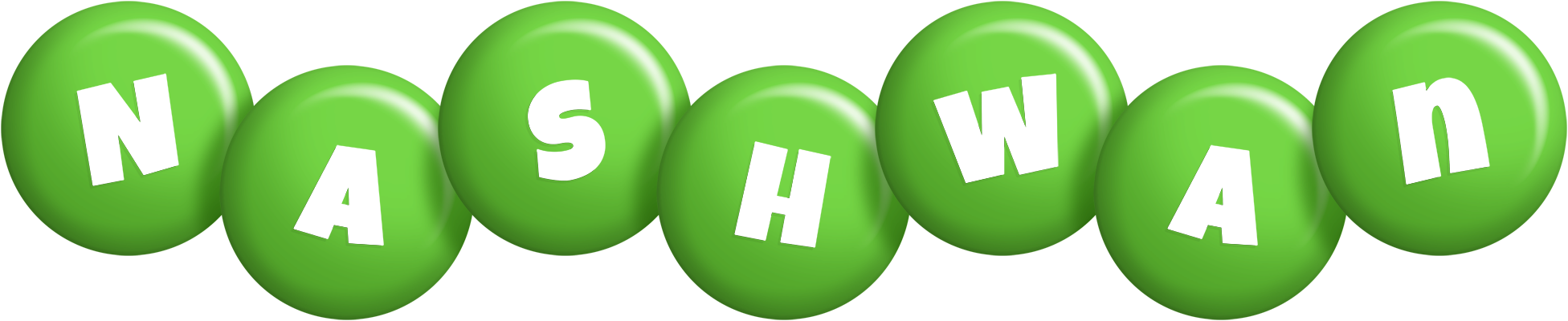 Nashwan candy-green logo