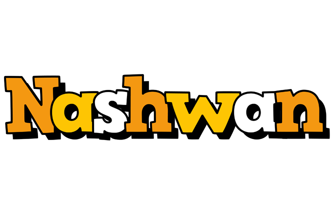 Nashwan cartoon logo