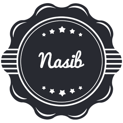 Nasib badge logo
