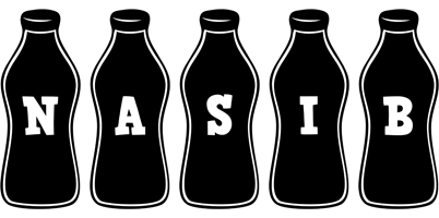 Nasib bottle logo