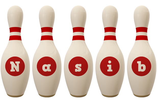 Nasib bowling-pin logo