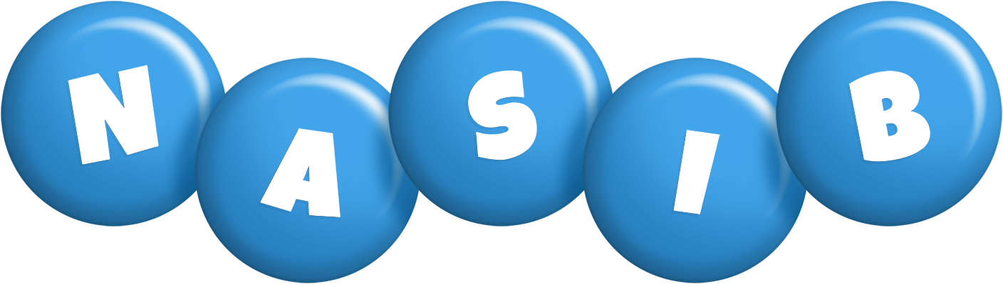 Nasib candy-blue logo