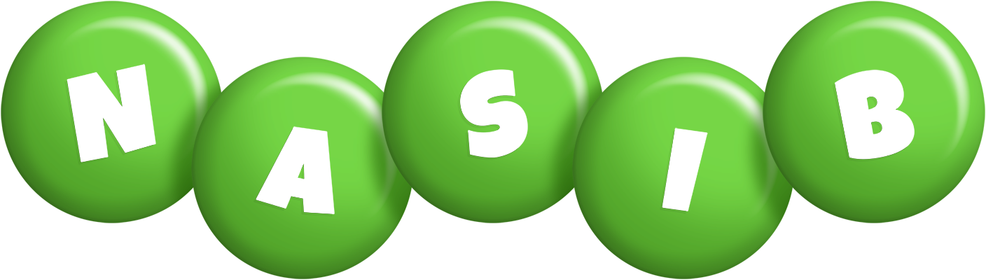 Nasib candy-green logo