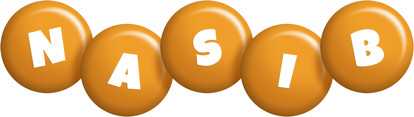 Nasib candy-orange logo