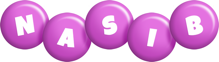 Nasib candy-purple logo