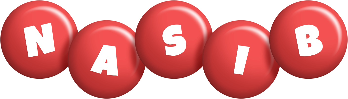 Nasib candy-red logo