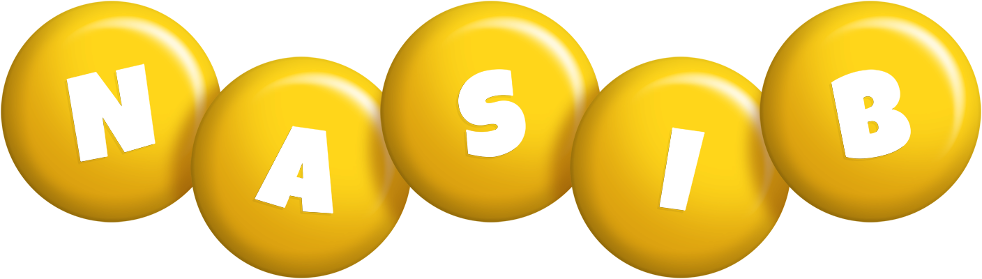 Nasib candy-yellow logo