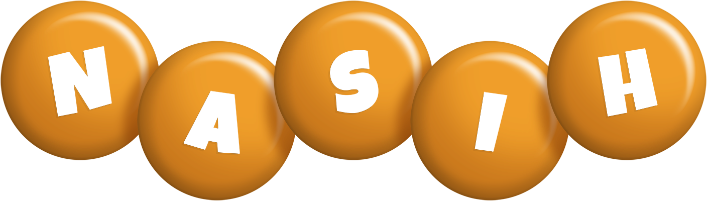 Nasih candy-orange logo