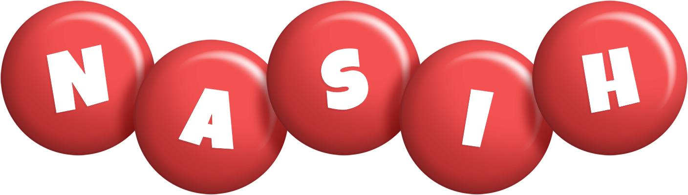 Nasih candy-red logo