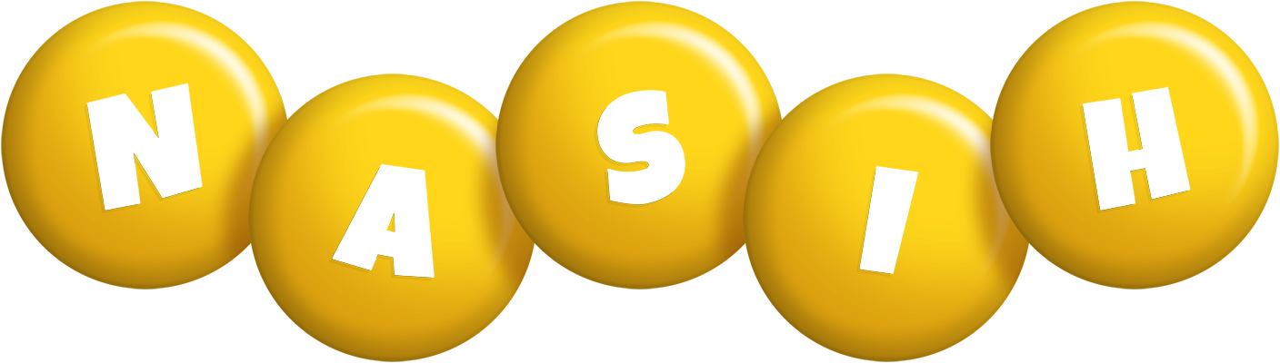 Nasih candy-yellow logo