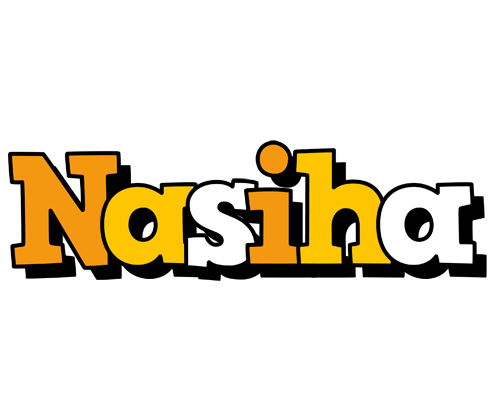 Nasiha cartoon logo