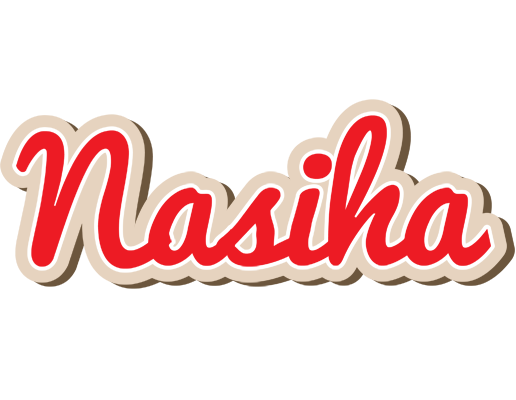 Nasiha chocolate logo