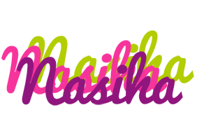 Nasiha flowers logo