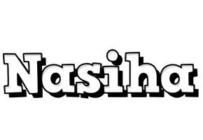 Nasiha snowing logo