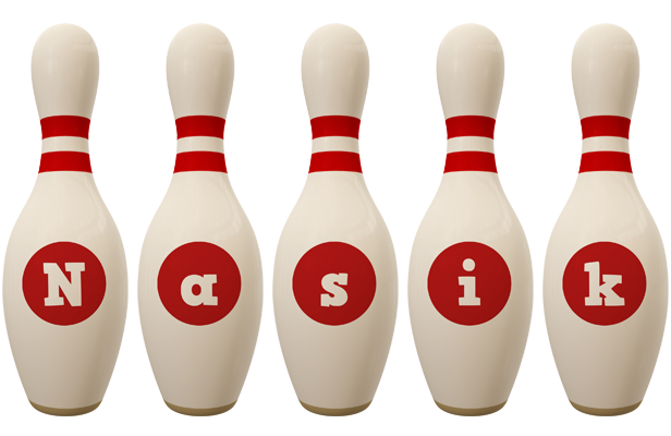 Nasik bowling-pin logo