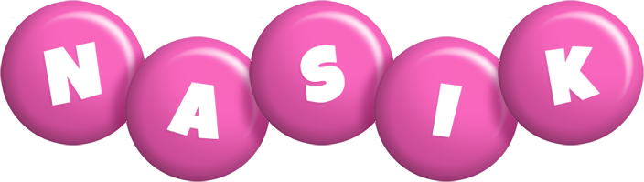 Nasik candy-pink logo