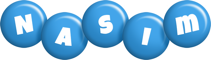 Nasim candy-blue logo