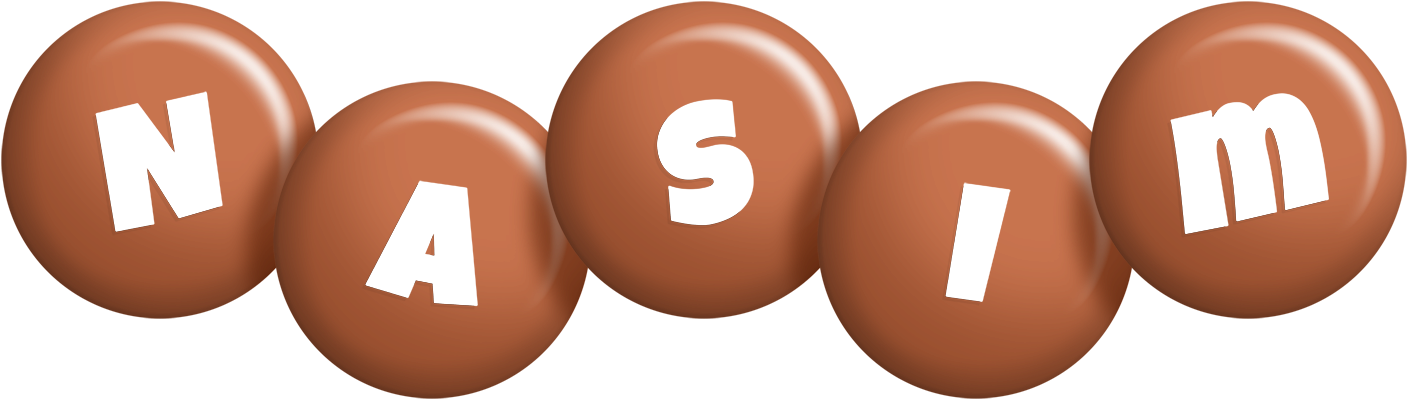 Nasim candy-brown logo