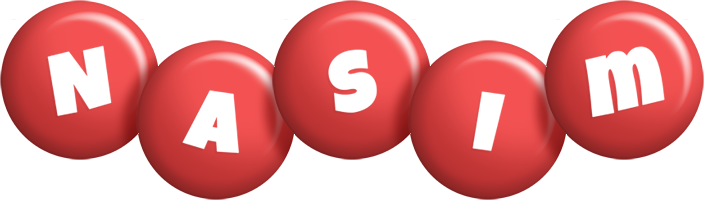 Nasim candy-red logo