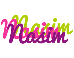 Nasim flowers logo