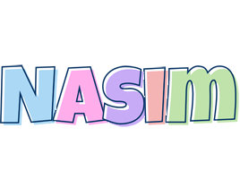 Nasim pastel logo