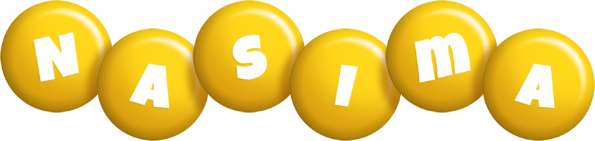 Nasima candy-yellow logo