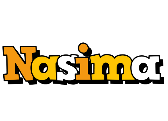 Nasima cartoon logo