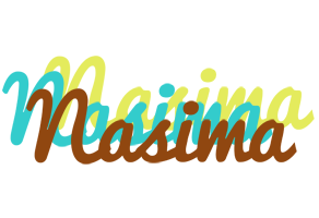 Nasima cupcake logo