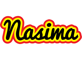 Nasima flaming logo