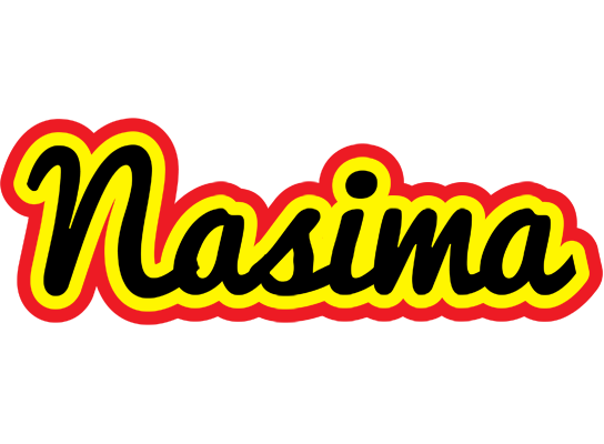 Nasima flaming logo