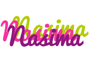 Nasima flowers logo
