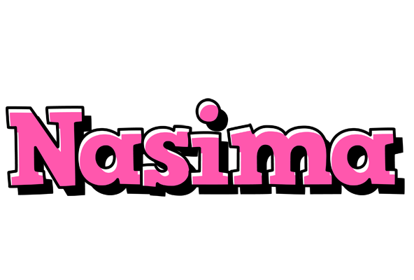 Nasima girlish logo