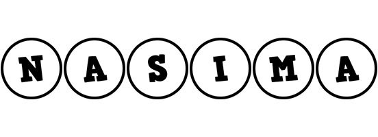 Nasima handy logo