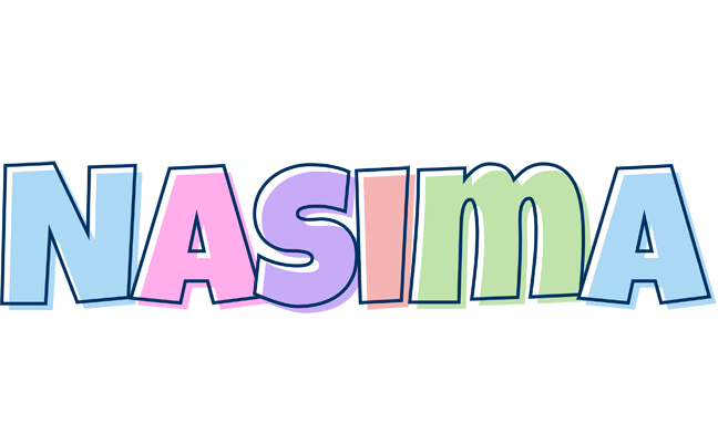 Nasima pastel logo