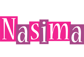 Nasima whine logo