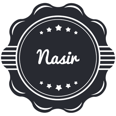 Nasir badge logo