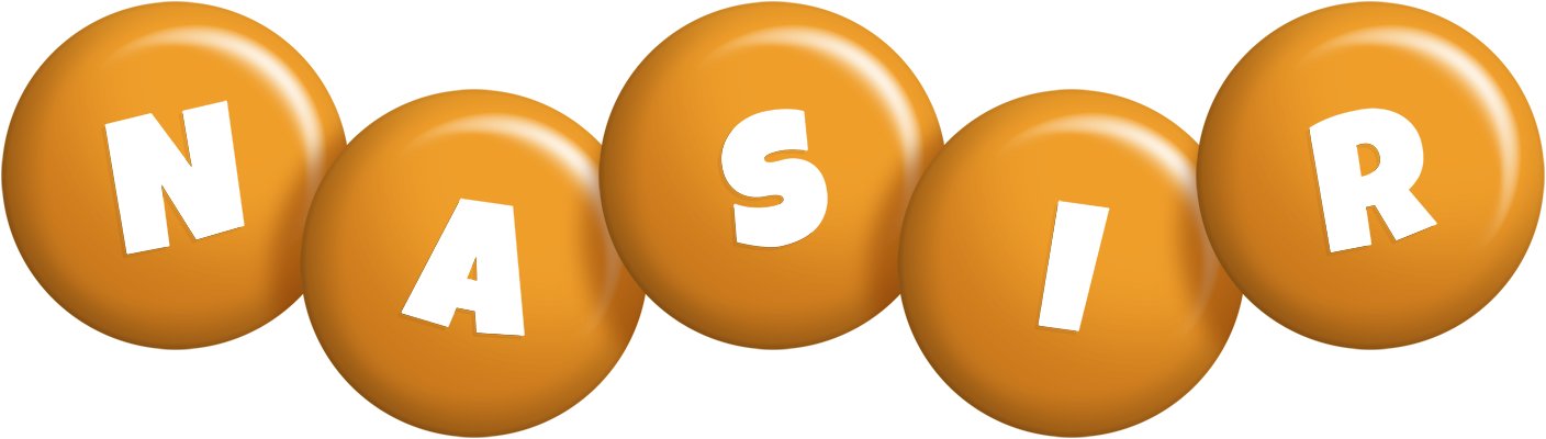 Nasir candy-orange logo