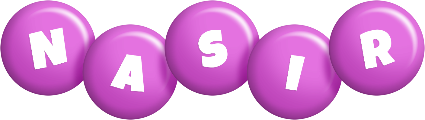 Nasir candy-purple logo