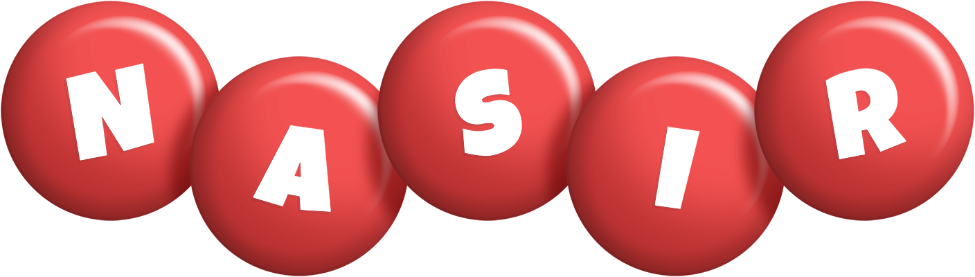 Nasir candy-red logo