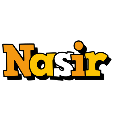 Nasir cartoon logo