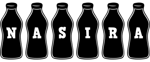 Nasira bottle logo