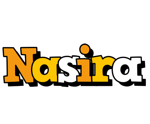 Nasira cartoon logo