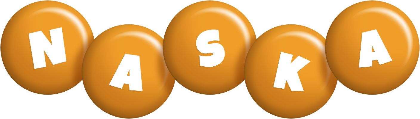 Naska candy-orange logo