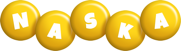 Naska candy-yellow logo