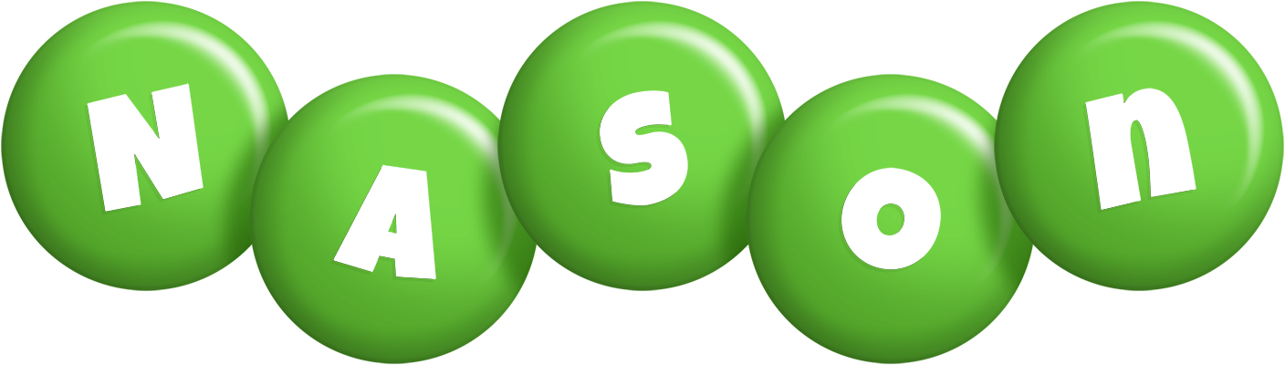Nason candy-green logo