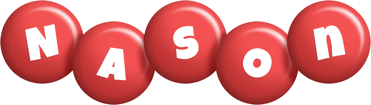 Nason candy-red logo