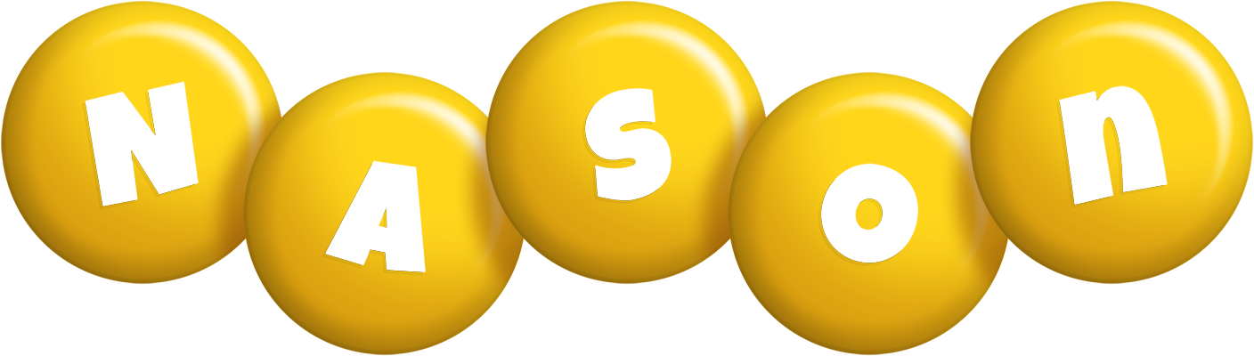 Nason candy-yellow logo