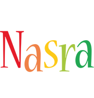 Nasra birthday logo